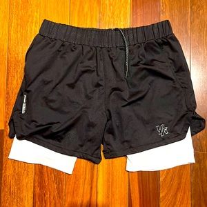 YoungLA 105 Compression Shorts 2.0 - Black/White / XLarge